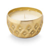 Winter White Radiant Pressed Metal Candle Candles & Home Fragrance 