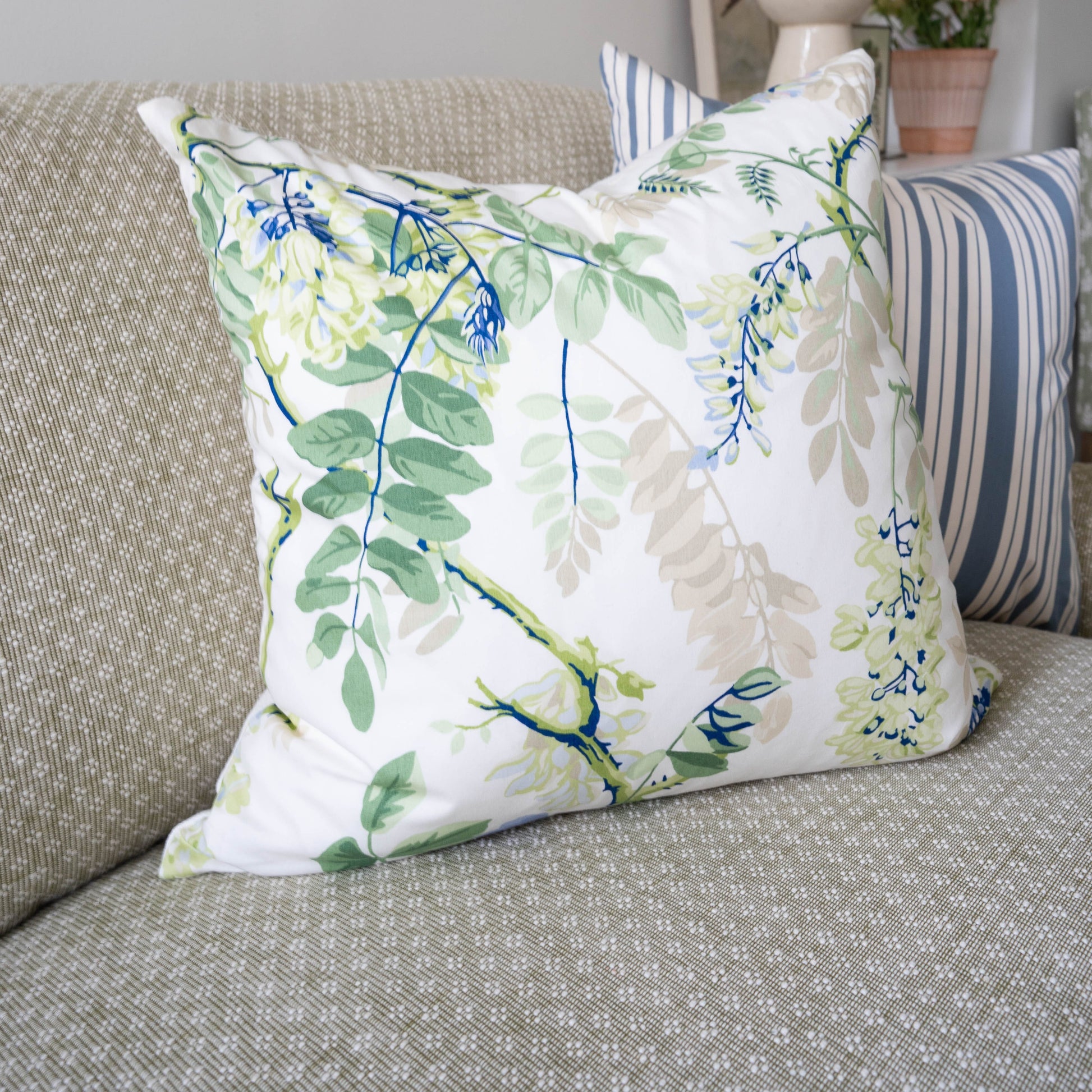 Wisteria Vine Pillow Pillows 