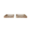 Wood Veneer Trays Kitchen 