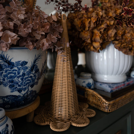 Woven Witches Hat Objects & Accents 
