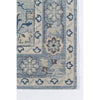 Amherst Rug corner detail. Close-up detail view. 