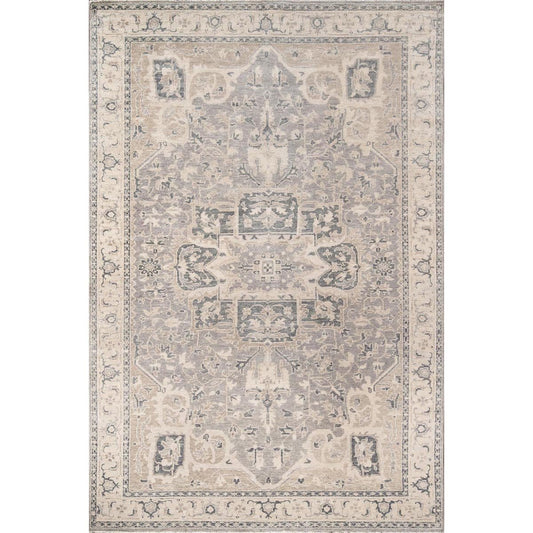 Anya Hand-Knotted Rug. Top view. 