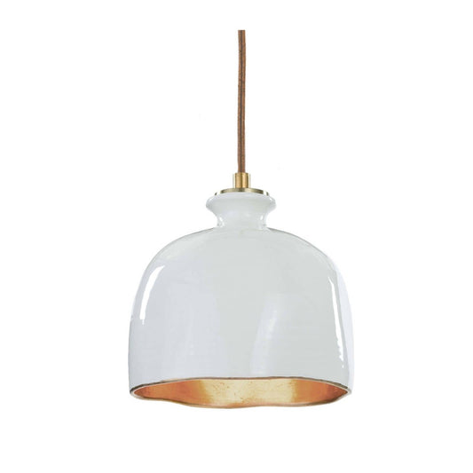 Arden Ceramic Pendant. Front view. 