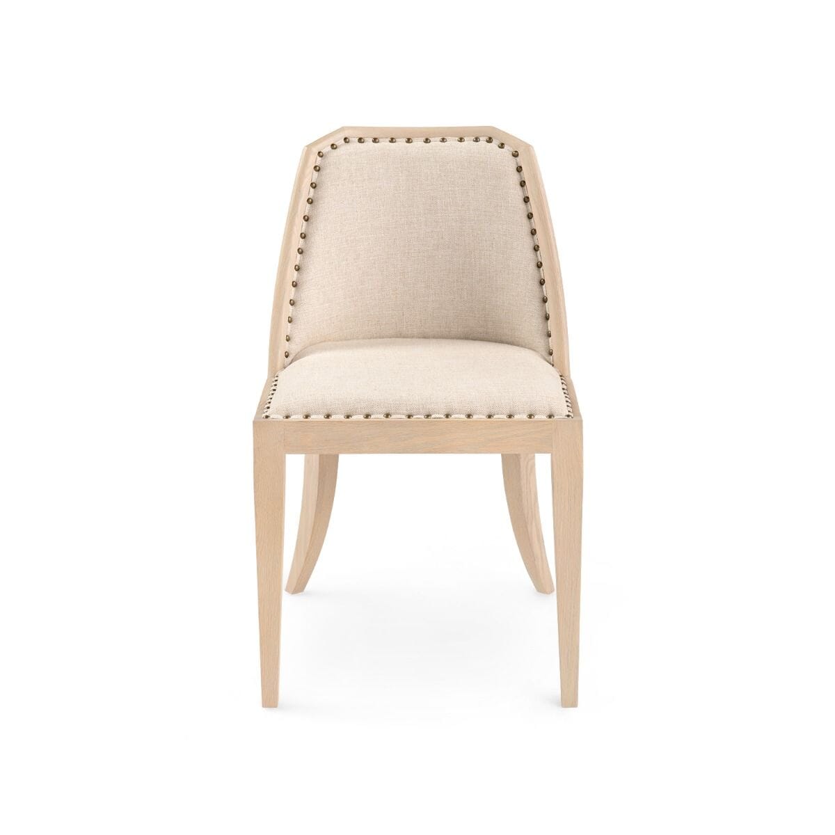 Aria Side Chair Bleached Cerused Oak 
