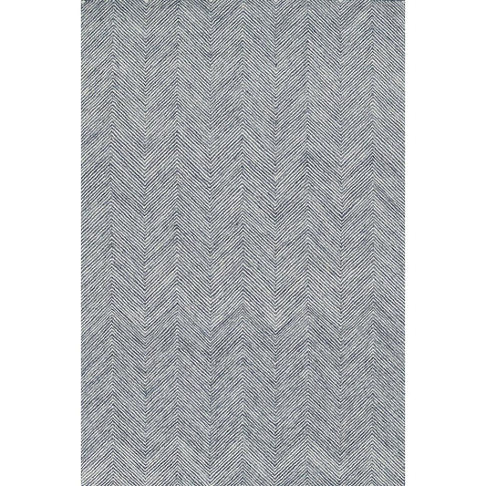 Astor Rug - Denim. Top view. 