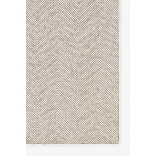 Astor Rug - Sand corner detail. Detail view. 
