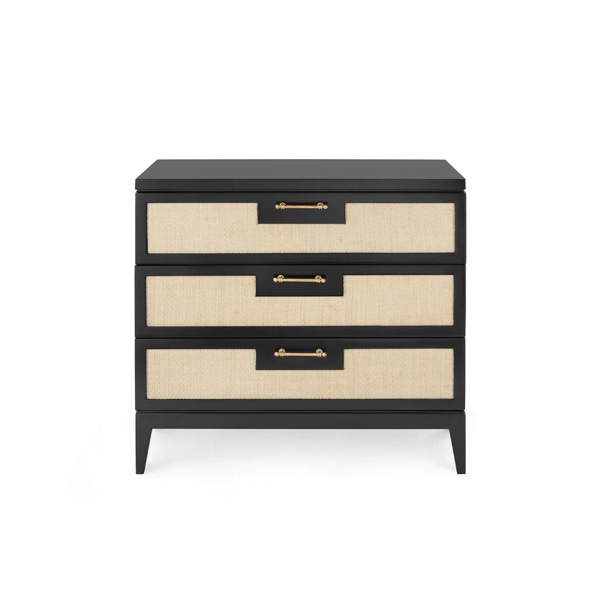 Astor Side Table Black Lacquer 