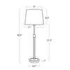 Auburn Crystal Buffet Lamp Table Lamps 