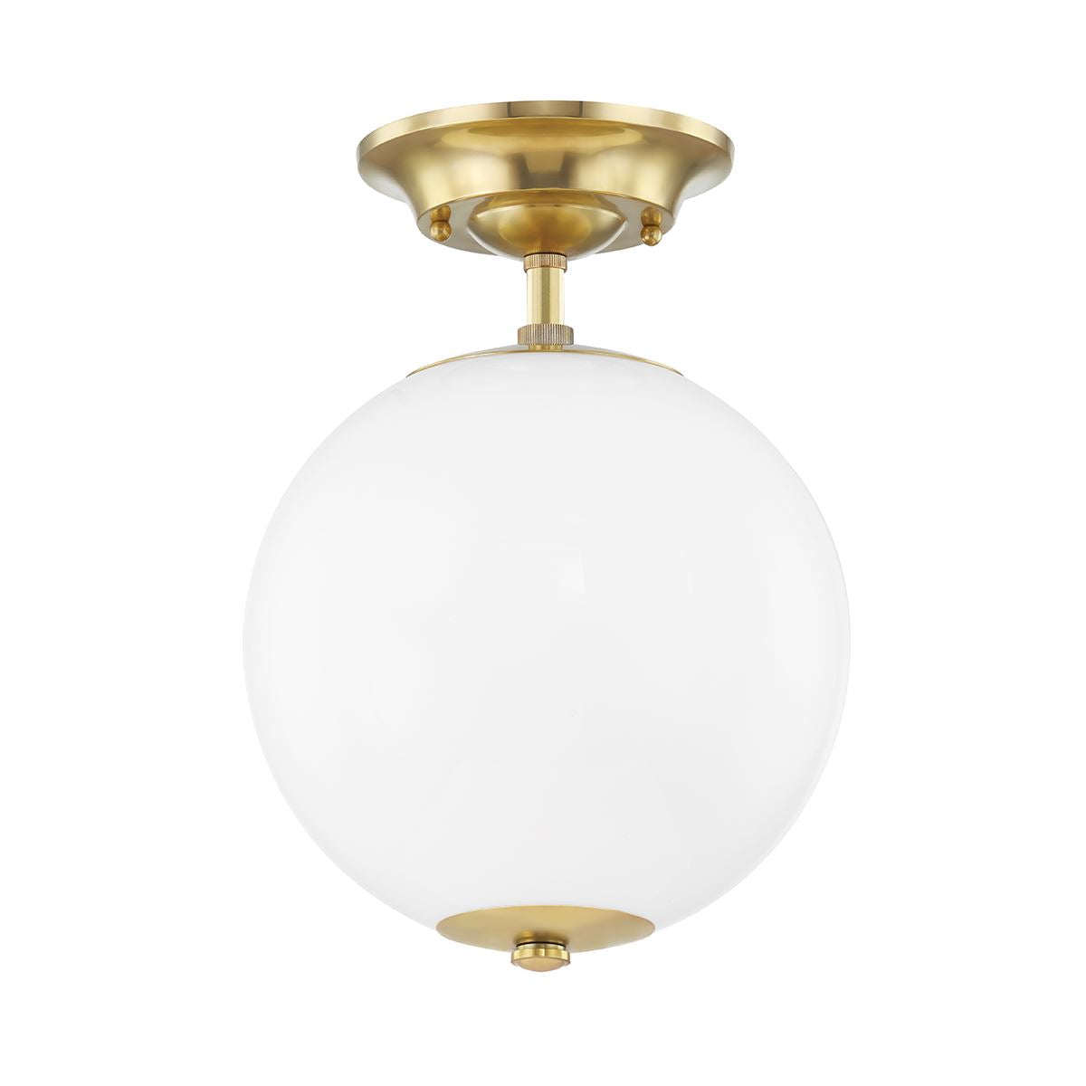 Audrey Semi-Flush Mount. Front view.