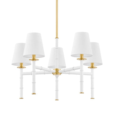 Banyan Chandelier Chandeliers Aged Brass/Soft White Combo 