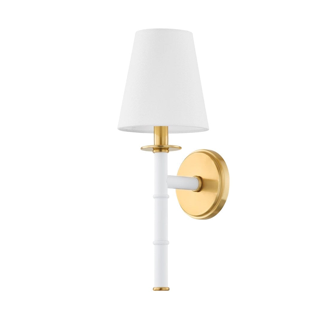 Banyan Wall Sconce Wall Sconces Aged Brass/Soft White Combo 