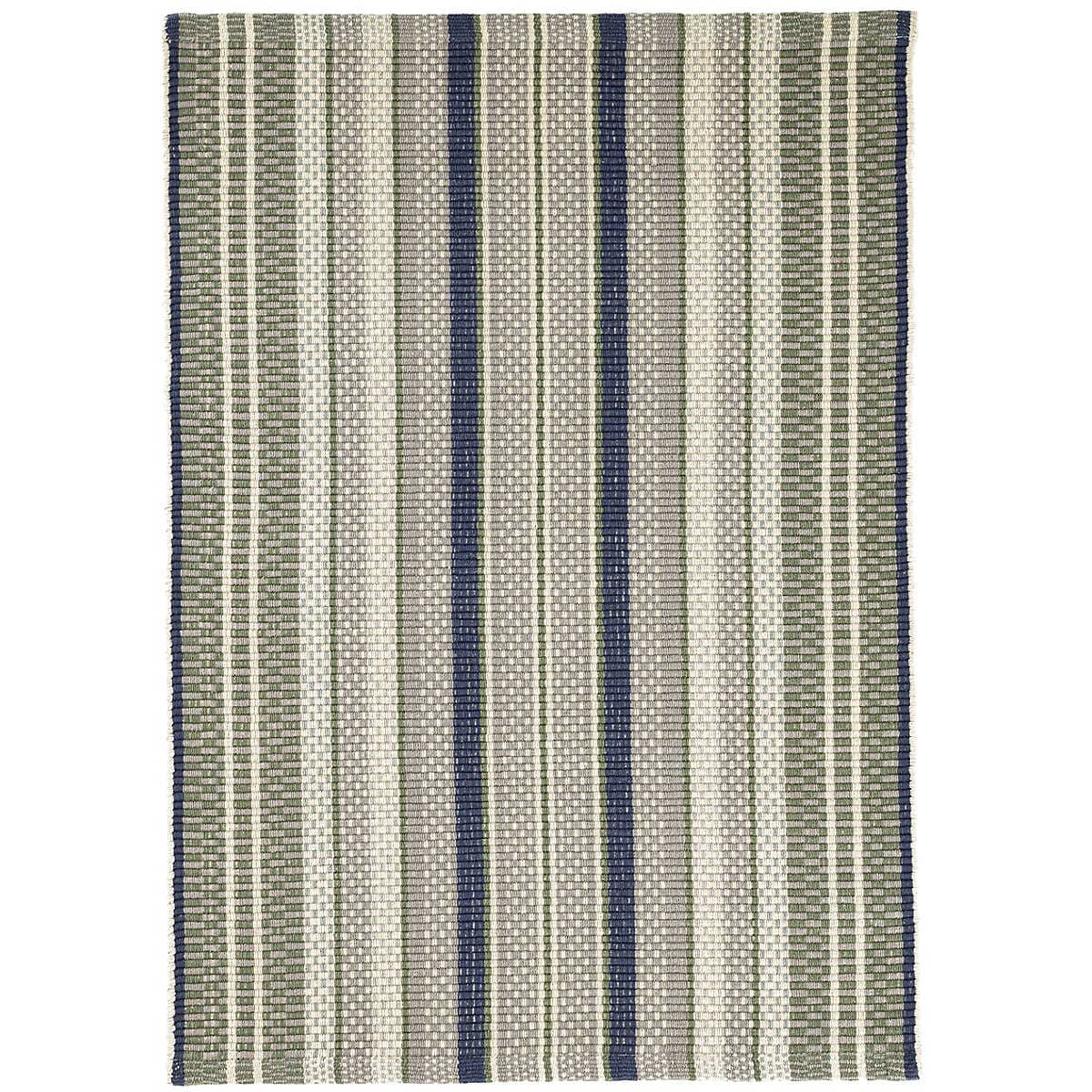 Bay Stripe Woven Cotton Rug Rugs 