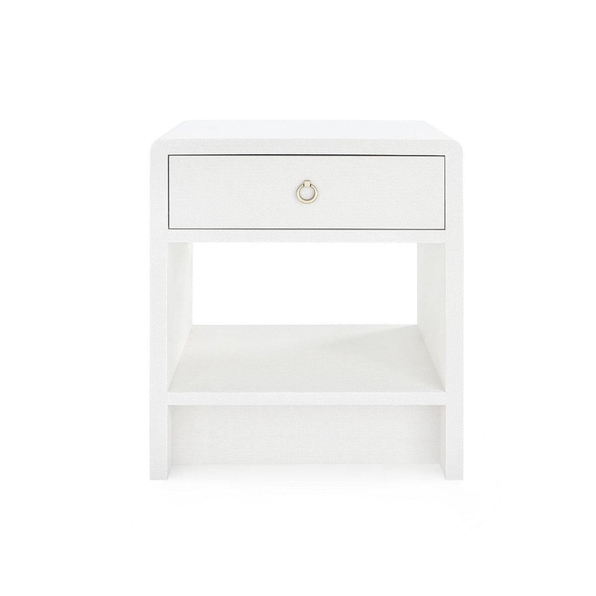 Benjamin Side Table White Linen 