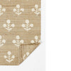 Bloom Jute Rug corner detail. Detail view. 