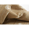 Bloom Jute Rug. Close-up detail view. 