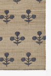 Bloom Jute Rug - Blue Rugs 