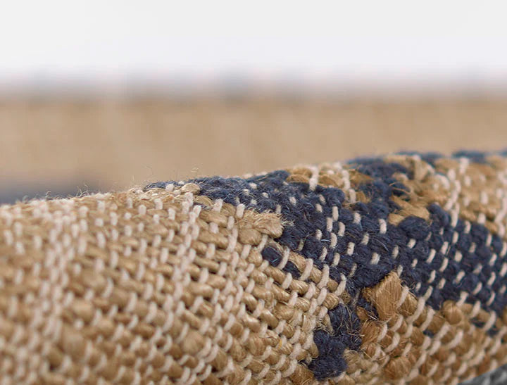 Bloom Jute Rug - Blue Rugs 