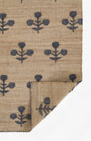 Bloom Jute Rug - Blue Rugs 