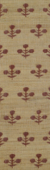 Bloom Jute Rug - Rust Rugs 