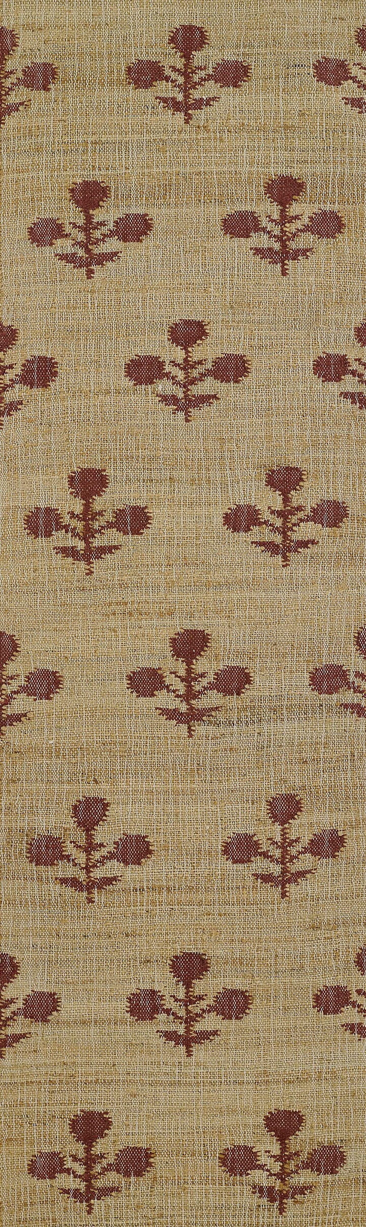 Bloom Jute Rug - Rust Rugs 
