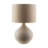 Brookmount Table Lamp OFF. Front view.