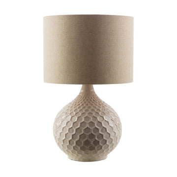 Brookmount Table Lamp OFF. Front view.