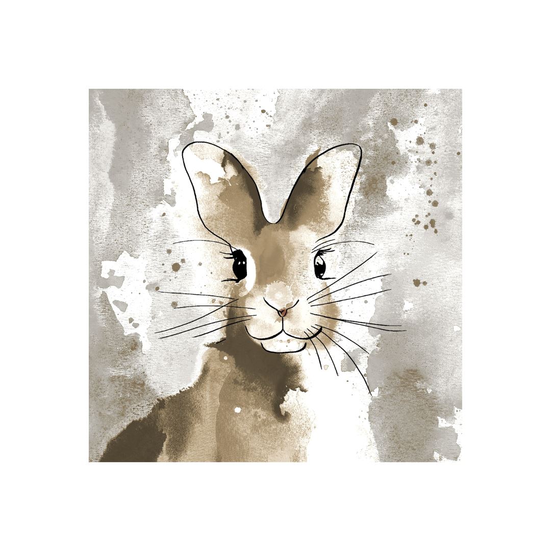 Bunny Luncheon Napkins Linens 