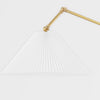 Cambridge Floor Lamp shade. Detail view.