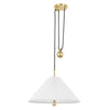 Cambridge Pendant. Front view. 