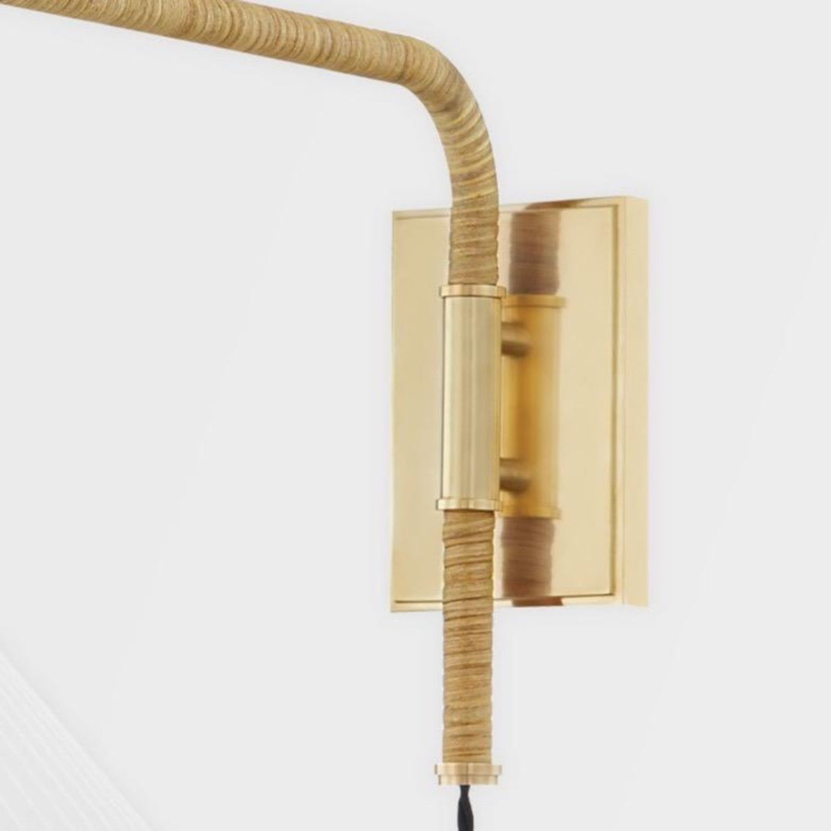 Cambridge Sconce mounting piece. Detail view. 