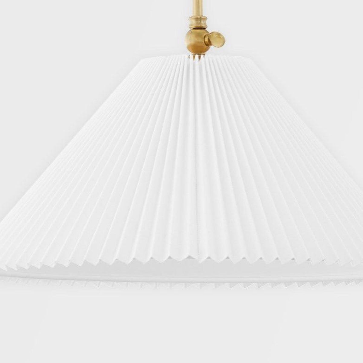 Cambridge Sconce shade. Detail view. 