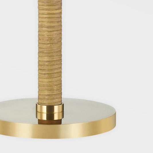Cambridge Table Lamp base detail. Detail view. 