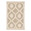 Capri Soumak Woven Jute Rug. Top view. 