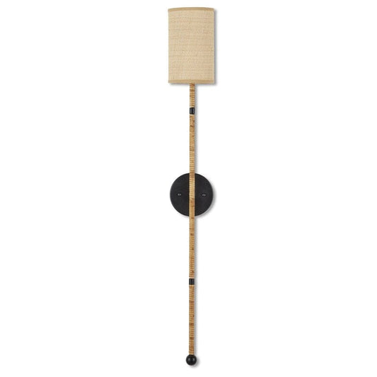 Capriole Rattan Wall Sconce Wall Sconces 