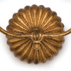Carson Double Sconce mounting piece. Detail view.