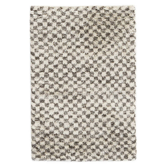 Citra Grey Hand Knotted Wool Rug Rugs 