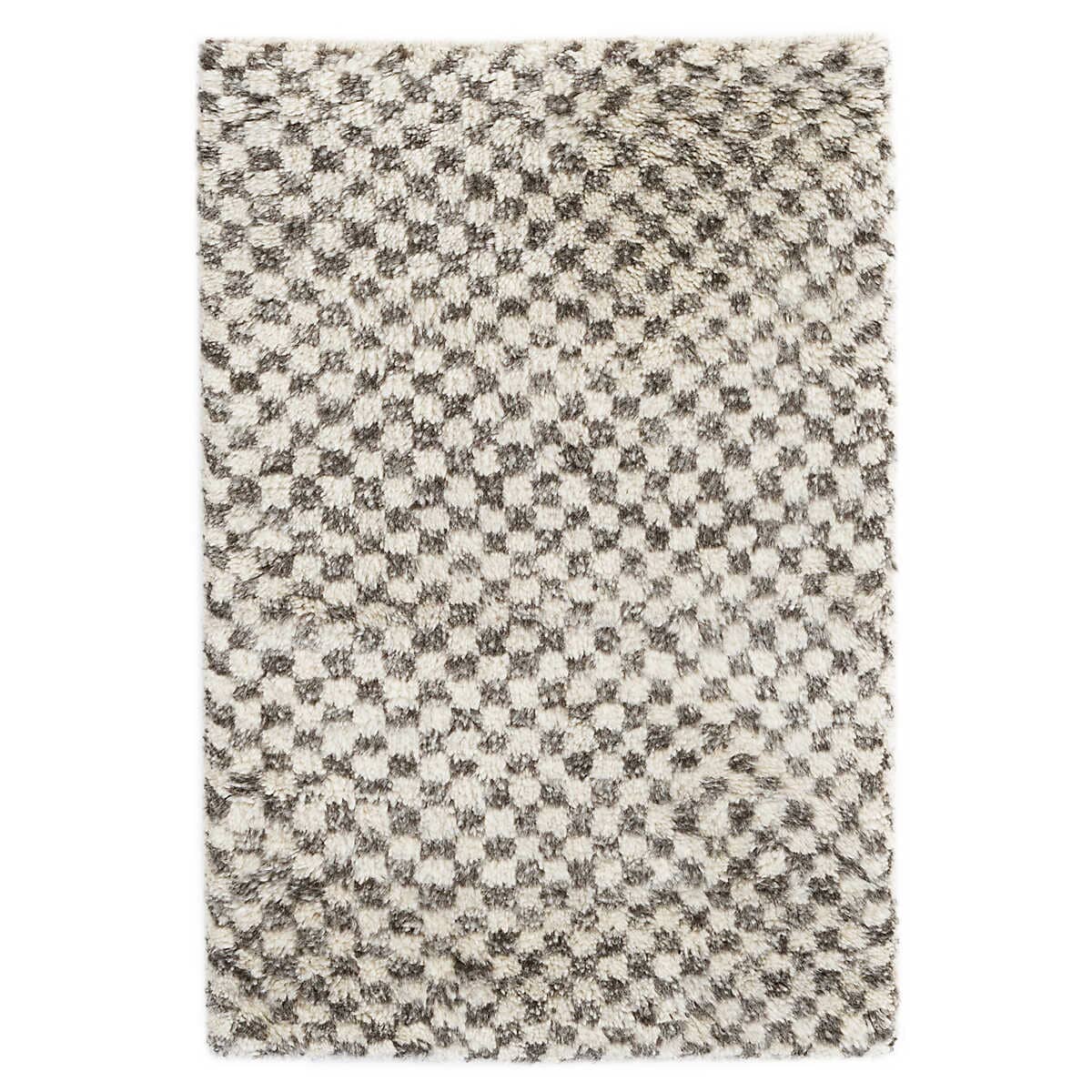 Citra Grey Hand Knotted Wool Rug Rugs 