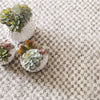 Citra Grey Hand Knotted Wool Rug Rugs 