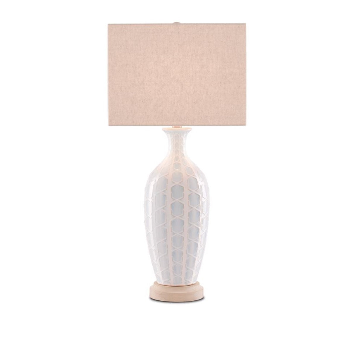 Clara Table Lamp. Light off. Front view.