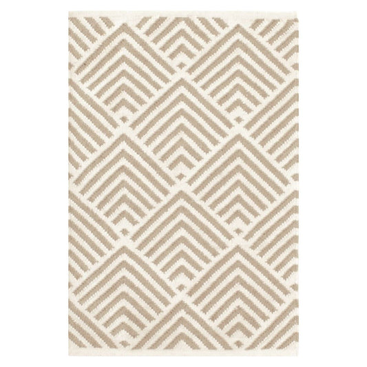 Cleo Cement Indoor/Outdoor Rug. Top view. 