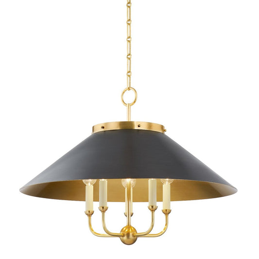 Clivedon Chandelier Chandeliers Aged Brass/Distressed Bronze 