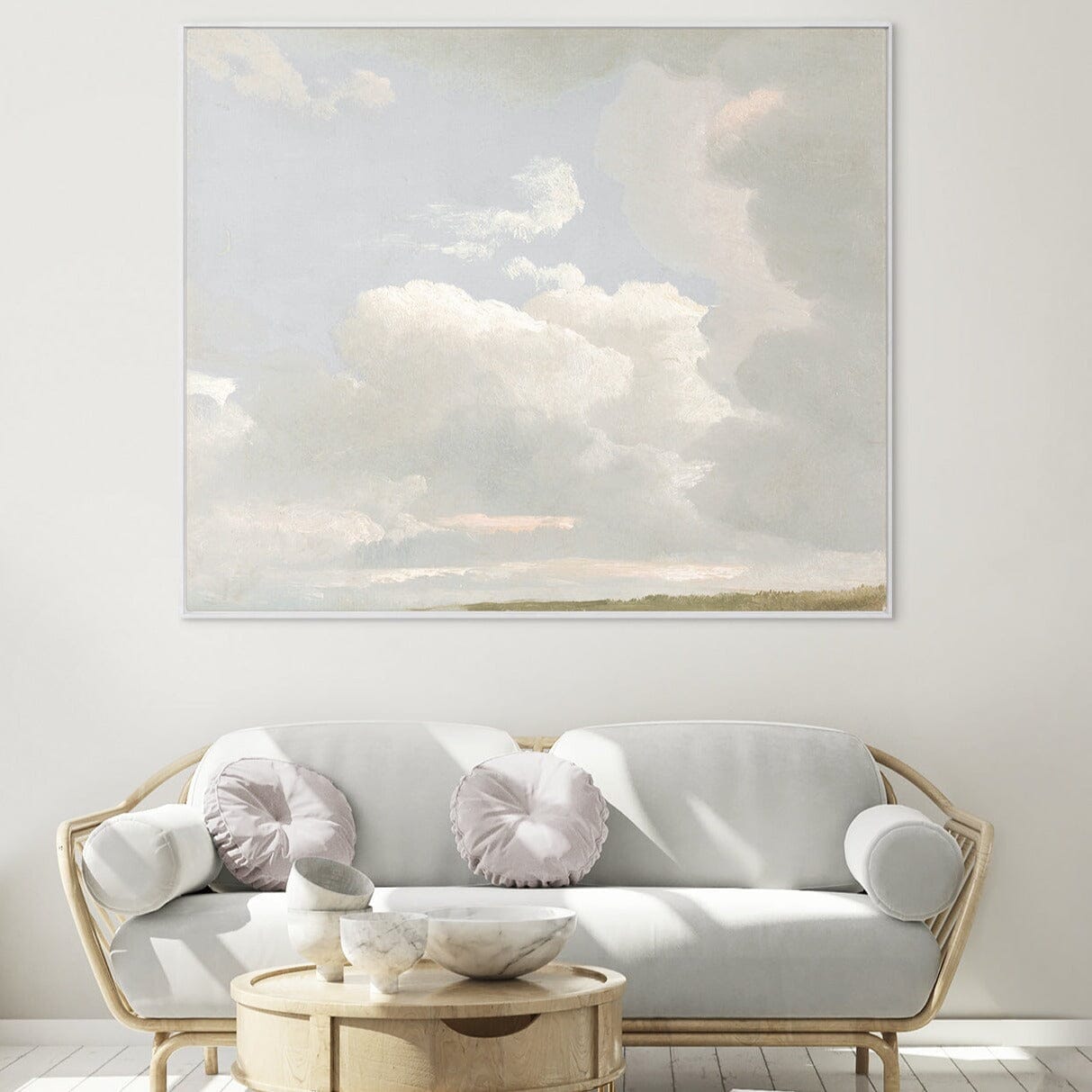 Cloud Study Framed Art Large 