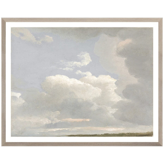 Cloud Study Framed Art Medium 
