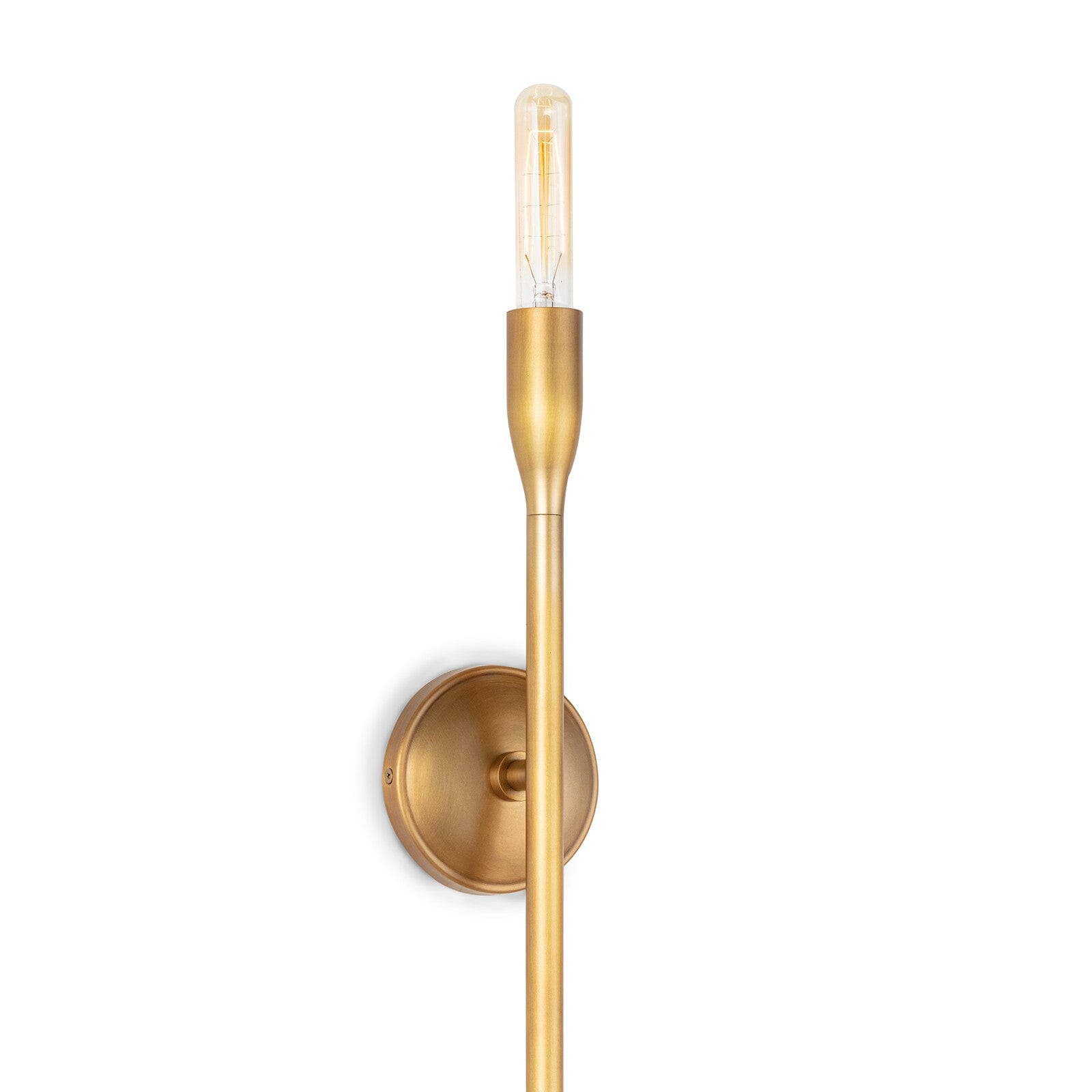 Cobra Sconce Wall Sconces Natural Brass 