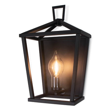 Hampton Outdoor Sconce. Front view.