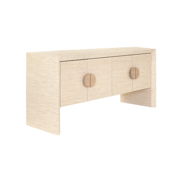 Colt Grasscloth Cabinet | Rainsford Company