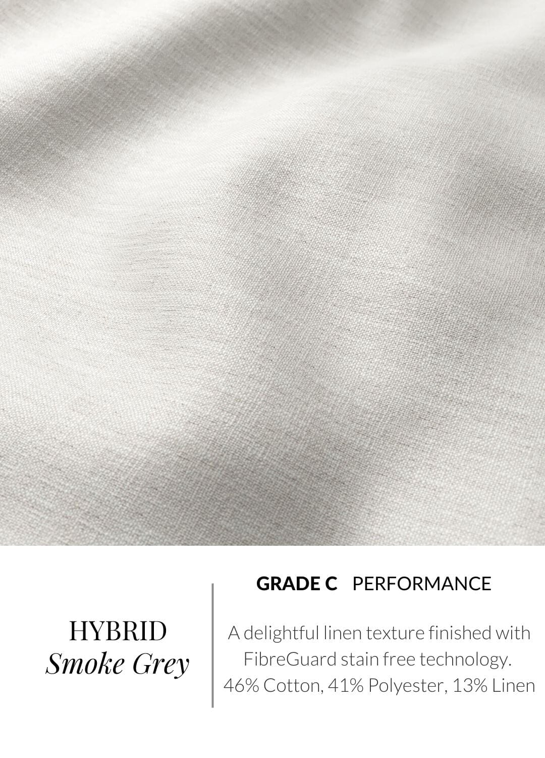 Swatch Samples Swatch Hybrid Smoke Grey 