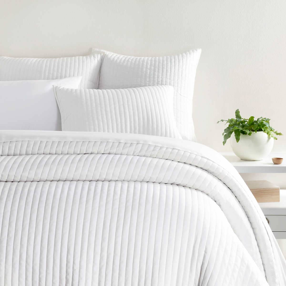 Cozy Cotton White Quilt Rainsford Company