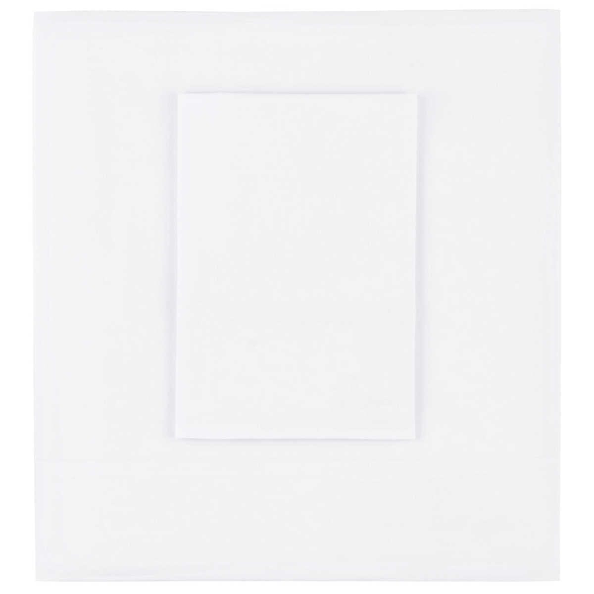 Cozy Cotton White Sheet Set 