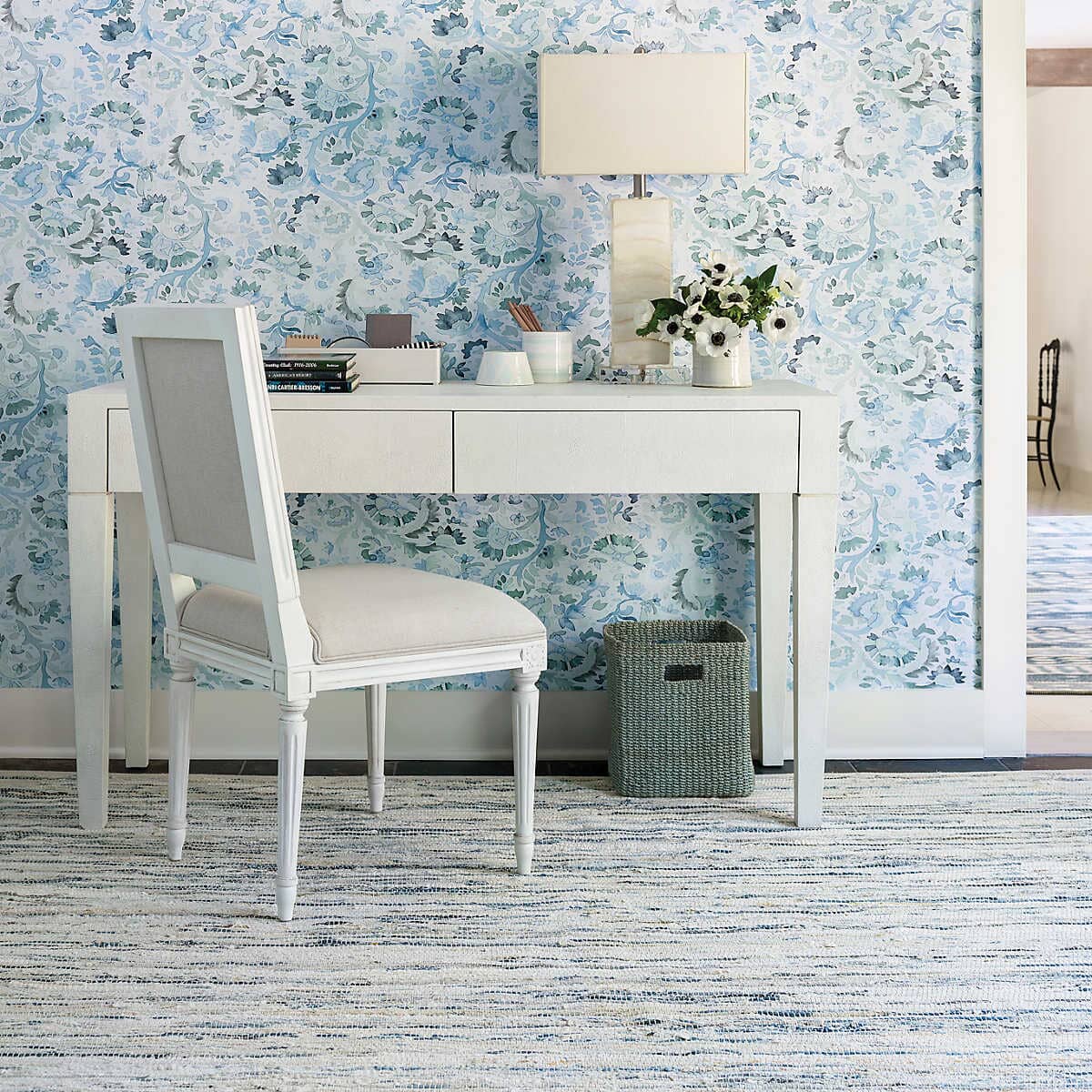 Denim Rag Woven Cotton Rug Rugs 
